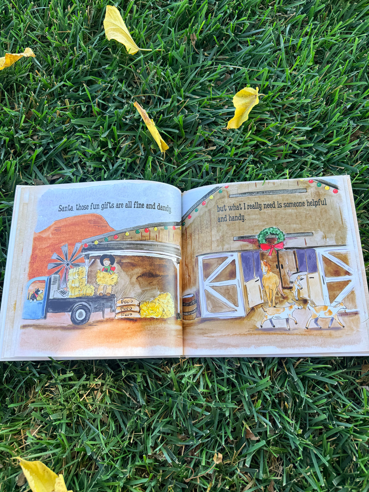 Hardcover: Little Cowpoke Christmas by Kelcie Martin