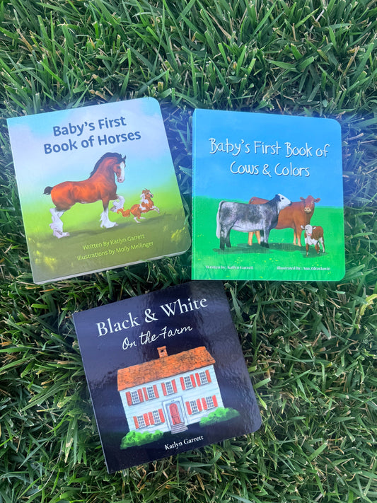 Board Book Trio 3/$33