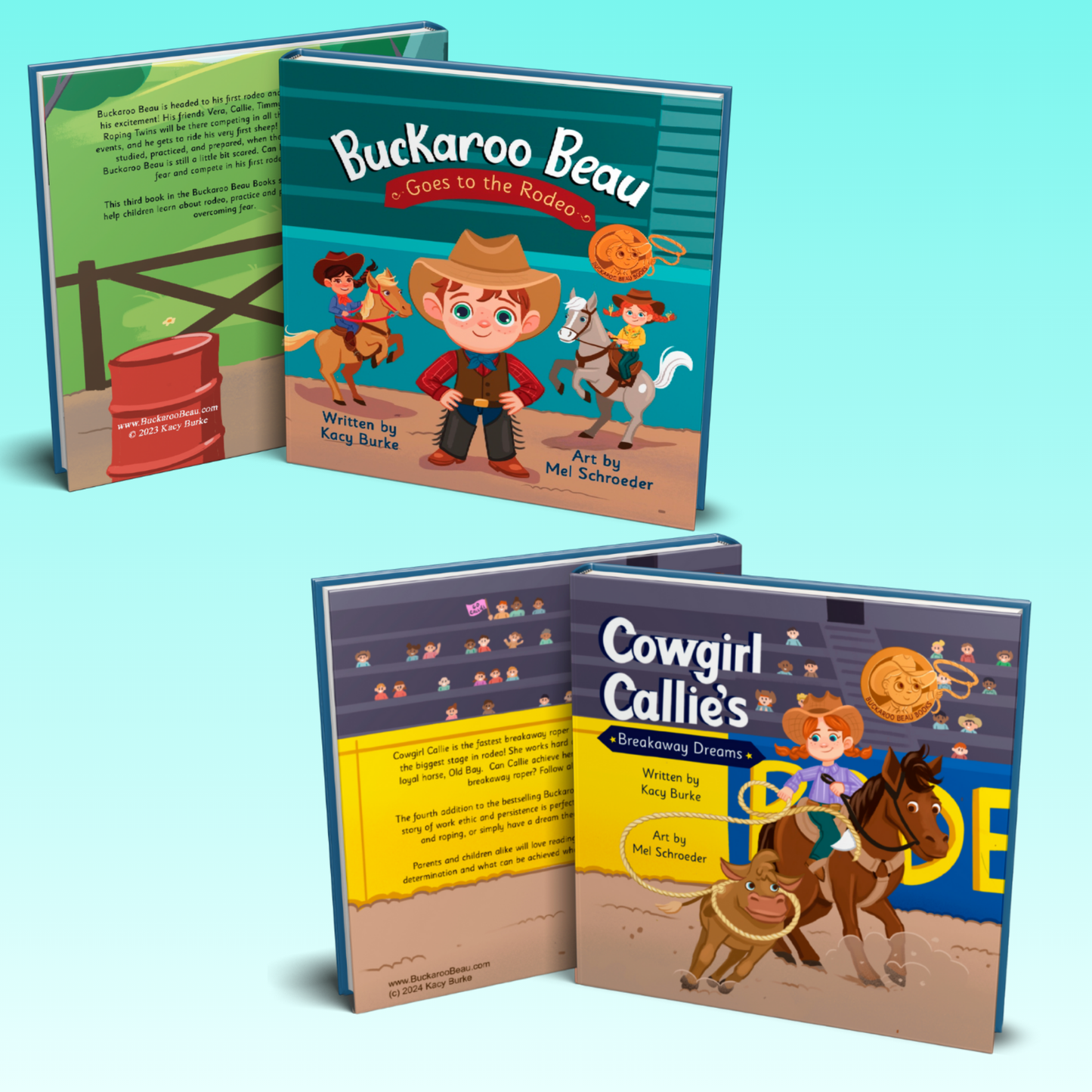 Buckaroo Beau Books Hardcover Duo: 2 for $26